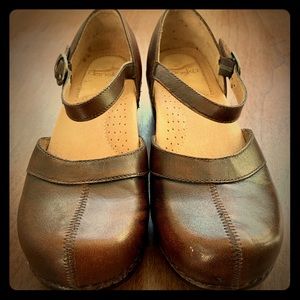 DANSKO Brown Mary Janes Size 38 *NICE*